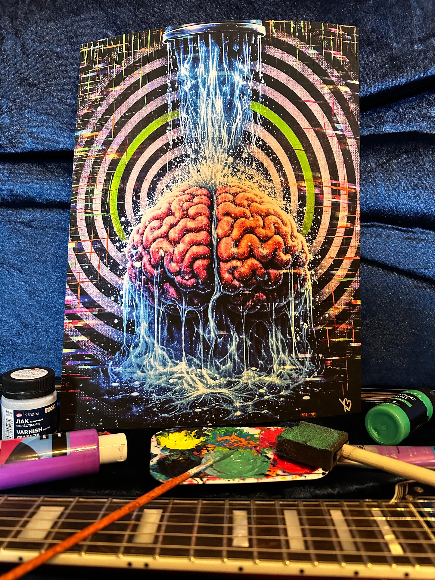 BRAINWASH. Fine Art Print