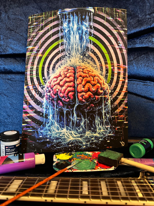 BRAINWASH. Fine Art Print