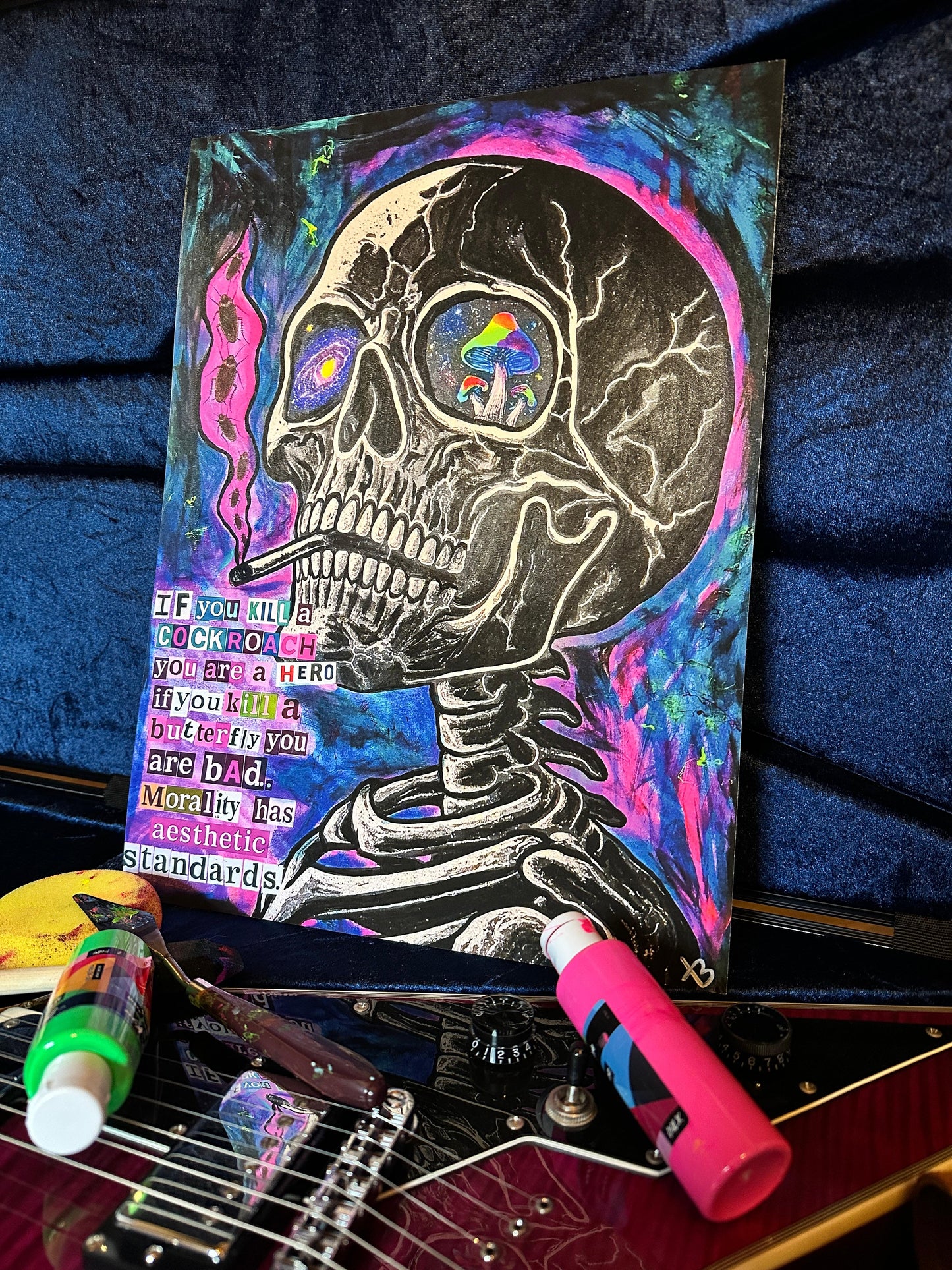 MORALITY. Fine Art Print